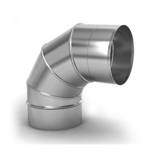 Колено 0,5мм 90гр ф135мм