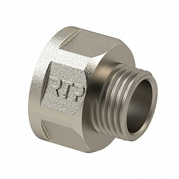 Переходник латунный 1/2"х3/8" (10/500)