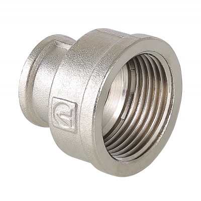 Муфта переходная VALTEC 1"х3/4" никель