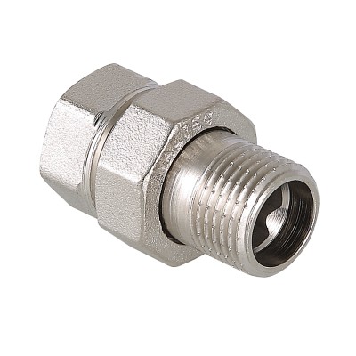 Сгон прямой VALTEC 3/4" никель