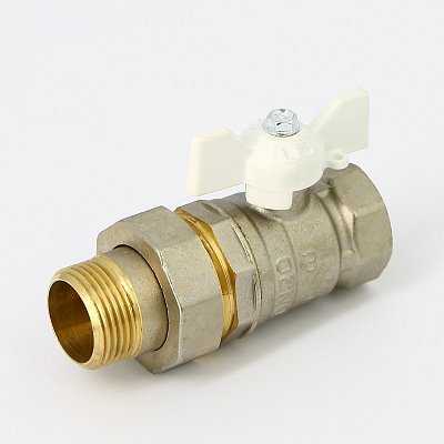 Кран шар. LD Pride со сгон ВН 3/4"(бабочка)(12)