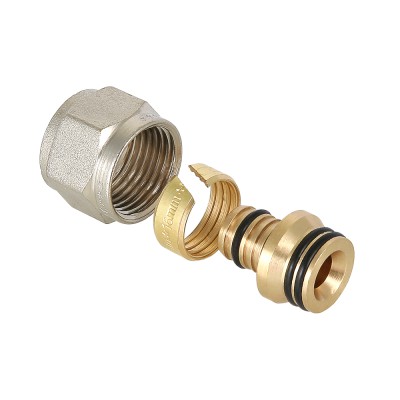 Соединитель конус для мет.пл. трубы 16(2,0)х1/2"К (10/300)