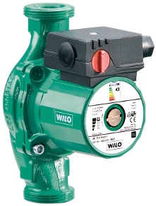 Насос циркуляционный Wilo 25/2 с гайками