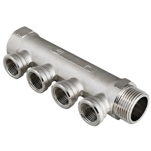 Коллектор VALTEC  3/4х3вых. 1/2" ВР ник. (2/46)