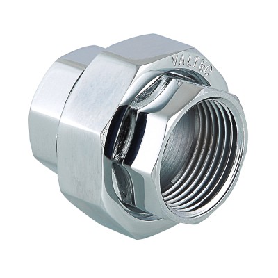 Муфта раз. с нак. гайкой VALTEC 1"  хром